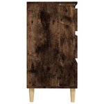 vidaXL Buffet Chêne fumé 60x35x70 cm Bois d'ingénierie