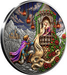 Monnaie GOLDEN STORY Love Stories 2 Oz Argent 25$ Liberia 2026 (PRÉCOMMANDE)