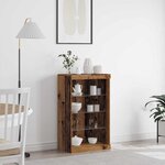 vidaXL Buffet Bois ancien 60 5 x 37 x 100 cm Bois d'ingénierie