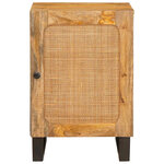 vidaXL Armoire de salle de bain avec étagère Marron 38 x 33 x 58 cm