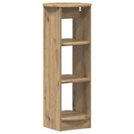 vidaXL Meuble d'appoint Chêne artisanal 40 x 40 x 100 cm