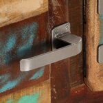 vidaXL Meuble TV 120 x 30 x 37 cm Bois de récupération massif