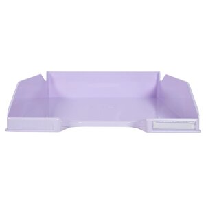 Corbeille À Courrier Combo Midi Aquarel - Mauve - X 6 - Exacompta