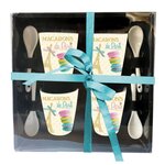 4 gobelets expresso paris macarons
