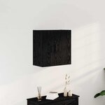 vidaXL Meuble mural Chêne noir 60 x 31 x 60 cm Bois d'ingénierie