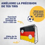 Best Sporting 11067 - Cible de tir "Allemagne" 193 x 150 cm avec 2 trous de tir