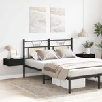 vidaXL Tables de chevet flottantes lot de 2 chêne noir 40 x 32 x 15 cm bois d'ingénierie