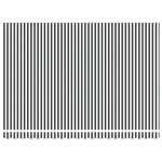 vidaXL Auvent rétractable automatique anthracite et blanc 450x300 cm