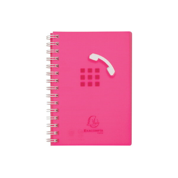 Répertoire / Carnet d'adresses 9 x 13 cm - Linicolor Rose