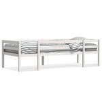 vidaXL Cadre de lit pour enfants sans matelas 75x190 cm pin massif