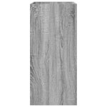 vidaXL Meuble sous lavabo de salle de bain Sonoma gris