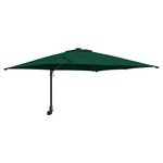 vidaXL Parasol de jardin Vert 248 5 x 247 5 x 160 cm