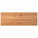 vidaXL Dessus de bureau marron clair bois chêne massif rectangulaire