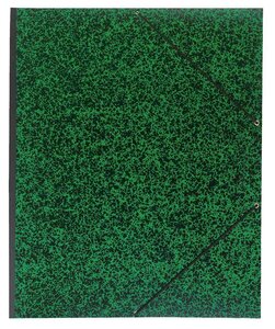 Carton à dessin Annonay avec élastiques 37x52cm B3 1/2 raisin Vert EXACOMPTA