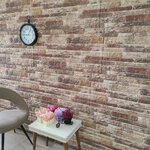 vidaXL Panneaux muraux 3D avec design de brique multicolore 10 Pièces EPS