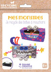 Kit Upcycling Mes Monstres En Boites A Mouchoirs