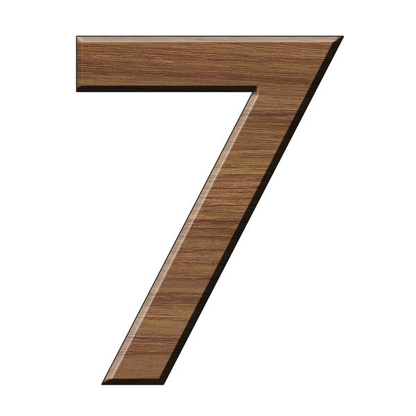 N°7 enigma auto adhésif 3m pour boites aux lettes portes casiers ... Intérieur/extérieur