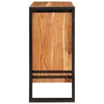 vidaXL Buffet avec tiroir Marron 66 x 33 x 70 cm Bois d'acacia massif