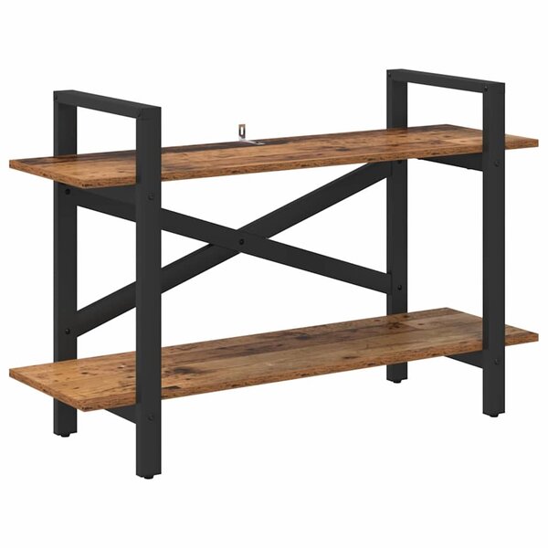 vidaXL Étagère Bois Ancien 100 x 33 5 x 64 cm Bois d'ingénierie