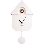 Horloge murale moderne cuckoo blanc