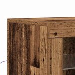 vidaXL Meuble d'appoint 2 Pièces Bois ancien 41 x 37 x 67 cm