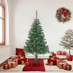 vidaXL Arbre de Noël artificiel avec support 180 cm 564 branches
