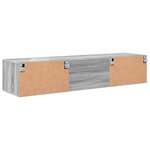 vidaXL Cabinet en Bois Gris Sonoma 150 x 39 x 30 cm Bois d'ingénierie