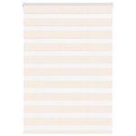 vidaXL Store zèbre beige marbré largeur du tissu 95 9 cm polyester