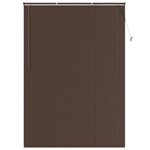 vidaXL Store Vénitien Marron foncé avec motif 213 x 140 cm PVC