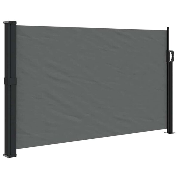 vidaXL Store latéral rétractable Anthracite 120 x 600 cm