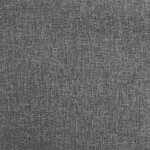 vidaXL Fauteuil Gris foncé Tissu