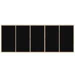 vidaXL Ensemble de salle à manger pour jardin 9 Pièces Beige Poly rotin