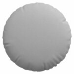 vidaXL Coussins de siège 2 Pièces Gris nuage Ø60 x 21 cm tissu