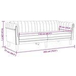 vidaXL Ensemble de canapés 2 Pièces marron velours