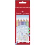 Crayons de couleur COLOUR PASTELL  étui de 10 FABER-CASTELL