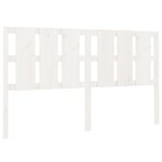 vidaXL Tête de lit blanc 165 5x4x100 cm bois massif de pin