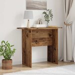 vidaXL Table console Bois ancien 93 x 40 x 75 cm Bois d'ingénierie