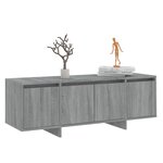 vidaXL Meuble TV Sonoma gris 120x30x40 5 cm Aggloméré