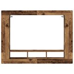 vidaXL Meuble TV Mural Bois Vieilli 152x22x113 cm