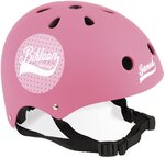 Janod Bikloon Casque rose motifs pois taille S