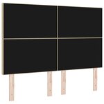 vidaXL Tête de lit Gris Vert Clair 144 cm Cuir synthétique