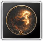 Pièce de monnaie en Argent 1 Dollar g 31.1 (1 oz) Millésime 2026 Five Horses Of Fire RENEWAL (PRÉCOMMANDE)