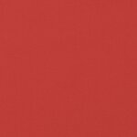 vidaXL Coussin de palette rouge 80x40x10 cm tissu