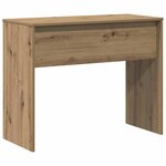vidaXL Bureau chêne artisanal 90x40x72 cm bois d'ingénierie