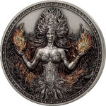 Monnaie FIRE Four Elements 1 Oz Argent 5 Cedis Ghana 2026 (PRÉCOMMANDE)