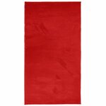 vidaXL Tapis OVIEDO à poils courts rouge 60x110 cm