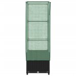 vidaXL Jardinière surélevée avec housse aspect rotin 40x40x139 cm