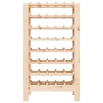vidaXL Casier à vin 61 5x30x107 5 cm Bois de pin massif