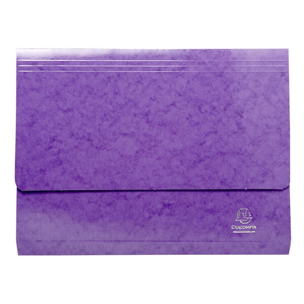 Chemise poche iderama 24 x 35 x 3 cm - fabriquée en france - violet