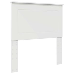 vidaXL Tête de lit Blanc 100 cm Bois d'ingénierie